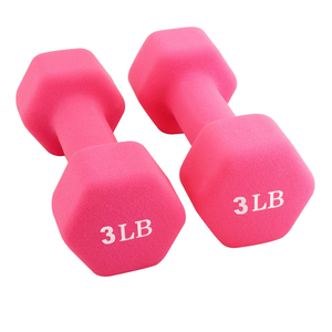 Mancuernas Hexagonales de Hierro Fundido con Revestimiento de PVC, Ajustables, para Entrenamiento, para Mujeres, Niños, Gimnasio en Casa, Pesas Libres con Recubrimiento de Vinilo - Product Image 2