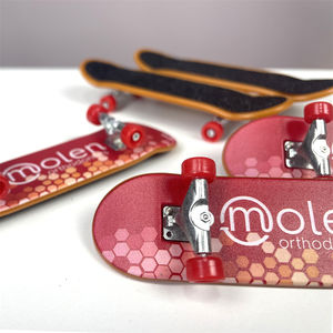 Diseño personalizado impresión UV plástico Mini dedo <span class=keywords><strong>Skate</strong></span> Board ruedas Wide <span class=keywords><strong>Tech</strong></span> <span class=keywords><strong>Deck</strong></span> Skateboard juguete - Product Image 4
