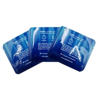 Sac à collation réutilisable à fermeture éclair personnalisée, emballage de paquet d'échantillon de nourriture de thé à trois côtés, petit Sachet en plastique, sacs à fermeture éclair