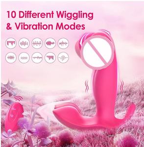 Vibratore Indossabile 3 <span class=keywords><strong>in</strong></span> 1 con Telecomando Wireless, Stimolatore Punto G e Clitoride, Giocattolo Sessuale per Donne <span class=keywords><strong>in</strong></span> Silicone - Product Image 1