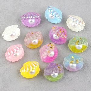 Molde de Resina Reutilizable con Forma Personalizada, Pintado a Mano, con Perlas y Conchas, Brillante, Miniatura, para Arte, Coleccionismo y Decoración - Product Image 4