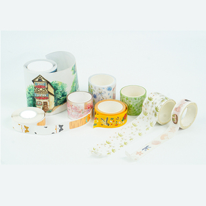 Custom Design Washi Masking Tape Set Crafts Beautify Bullet Journals Planners Books Decoration Adhesive Tape