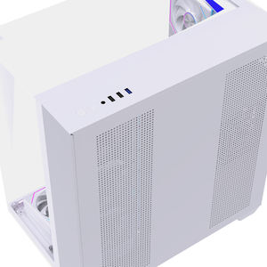 Boîtier <span class=keywords><strong>ATX</strong></span> Lovingcool OEM avec 3 panneaux en verre trempé, <span class=keywords><strong>grand</strong></span> espace, prend en charge un radiateur de 360 mm, compatible avec toutes les tailles de cartes mères, fournisseur - Product Image 4