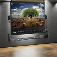 Moniteur de diffusion professionnel 13.3 \ "bonne qualité Full HD 1920x1080 IPS panneau 3G-SDI/vidéo/YPbPr/accessoires de caméra DVI-I