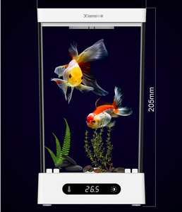 Réservoir de poissons intelligent d'aquarium d'aquarium de qualité alimentaire de qualité supérieure d'usine avec lumière RVB - Product Image 6