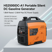 Générateur à essence série DC 48V, unité d'alimentation portable pour le chargement de batteries, voyages en camping