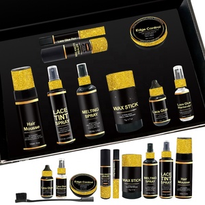Vente chaude Logo Personnalisé Dentelle Colle Bond Remover Fusion <span class=keywords><strong>Spray</strong></span> Dentelle Teinte <span class=keywords><strong>Spray</strong></span> Cheveux Mousse Perruque Dentelle Installer Kit Avec Boîte D'emballage - Product Image 4