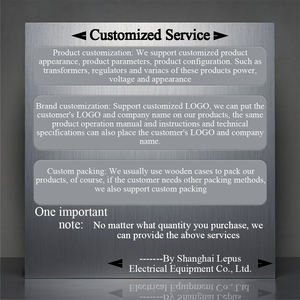 Convertitore di fase di tensione produttore di alta qualità da 220V a 380V Display digitale trifase trasformatore di potenza - Product Image 3