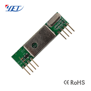 Modul Pemancar dan Penerima Nirkabel RF Superheterodyne YET210 dengan Sensitivitas Tinggi untuk Sistem <span class=keywords><strong>Alarm</strong></span> - Product Image 1