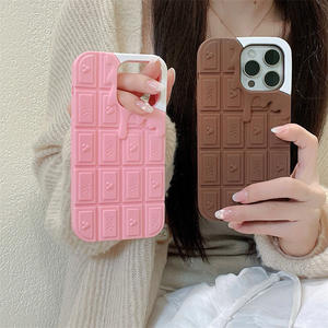 <span class=keywords><strong>Coque</strong></span> de téléphone en Silicone chocolat fondant pour iPhone1617Promax dessin animé <span class=keywords><strong>Mickey</strong></span> 3D étui de protection stéréo - Product Image 1