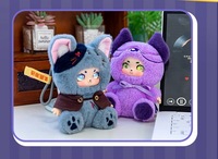 Série Werewolf Kill, Jouet en peluche vinyle mignon, Porte-clés poupée Kawaii, Figurine de collection pour sac à dos, Cadeau d'anniversaire