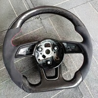 Volant en fibre de carbone personnalisé pour Audi RS3 RS4 RS8 S3 S4 S5 A3 A4 A5 8Y 8P RSQ8 A1 8X B8 SQ8 C8 RS7 S3 8V B9 SQ5