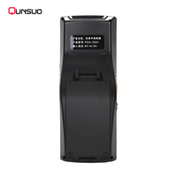 Lector de huella dactilar con impresora térmica integrada, terminal pos inteligente con wifi, android, 4g, pda, escáner