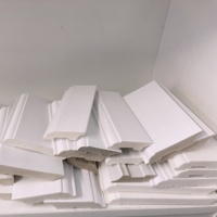 Profil LED en plastique LED Plafond Coin Moulure Corniche LED Bande Mousse Plinthe