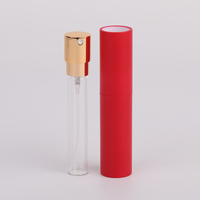 Mini vaporisateur de parfum 10 ml, couleur bonbon, flacon de parfum rechargeable à ouverture rotative, atomiseur, échantillon gratuit