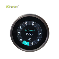 Módulo LCD TFT IPS Redondo de 2.1 Pulgadas Wisecoco, 480xRGBx480, Retroiluminación LED, Interruptor Giratorio, Pantalla Inteligente con Perilla para Automoción
