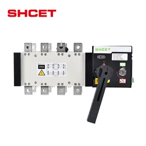 Interruptor de transferencia automática Ac 230V 4P 200 Amp de SHCET