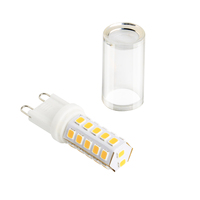 Ampoule LED G9 en silicone contemporaine, écoénergétique, certifiée CE, 3W/5W/7W/9W, température de couleur 2700K-6500K, Ra80 20000