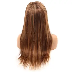 Peruca de cabelo humano frontal 13*4, peruca com tela frontal para etiqueta privada 40 polegadas com destaques, cabelo humano