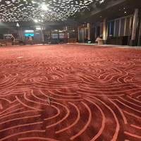 Tapis tufté artisanal extra large de luxe pour hall d'hôtel, design royal, fabriqué en Chine