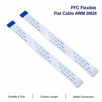 Câble plat flexible FFC FPC sur mesure XPB Factory, assemblage de câbles plats flexibles, connecteur IDC pour équipement électronique