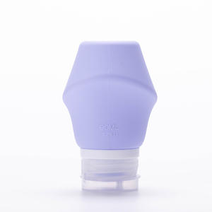 Bouteille en plastique de silicone légère de conception de cri de soleil de logo personnalisé bouteille souple de transport de taille de voyage réutilisable prix usine nouveau - Product Image 5