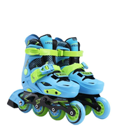 Patins à roulettes en ligne de style freestyle professionnels, design ajustable, doublure respirante, roues durables, chaussures de patinage d'extérieur