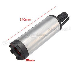 Bomba Eléctrica Sumergible de Acero Inoxidable de 12 V CC para Transferencia de Combustible, Agua, Aceite y Fluidos, 8700 r/min - Product Image 6