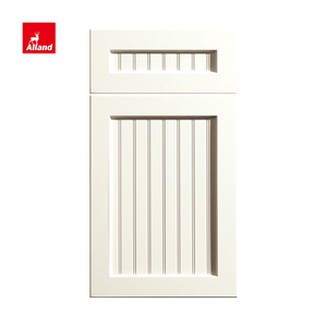 Mueble de Cocina Allandcabinet con Puerta Estilo Shaker, Tablero MDF Lacado Blanco, para Espacios Pequeños, con Vitrina y Armario con Revestimiento de Madera para Remodelación de Casas - Product Image 6