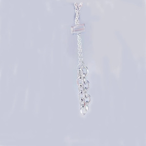 Composant de bracelet en acier inoxydable, pendentif cylindrique argenté pour la fabrication de bracelets, printemps 2024, origine Shenzhen - Product Image 3