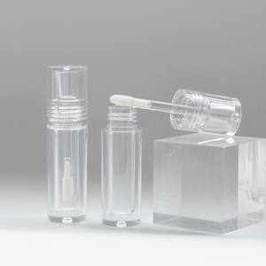 New kích thước nhỏ mini 2.5 ml biểu tượng tùy chỉnh nhãn hiệu riêng rõ ràng rỗng nhựa Lip Gloss Ống - Product Image 4