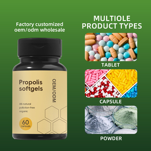 Gélules de Propolis Personnalisées OEM, Gelée Royale, <span class=keywords><strong>Pollen</strong></span> <span class=keywords><strong>d</strong></span>'<span class=keywords><strong>Abeille</strong></span>, Vitamine E, Produit Apicole Naturel, Riche en Protéines, Soutien Immunitaire pour Adultes - Product Image 5