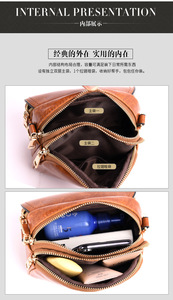 Bolsos New Fashion Student Mobile Phone Single Shoulder Bag Simple Ladies <b>Small</b> Round Bag Pu Pure Color Zipper Crossbody Bag - Product Image 6