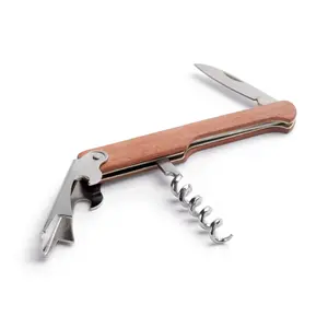 Cavatappi 94114 multifunzionale in legno gadget personalizzati - Product Image 1