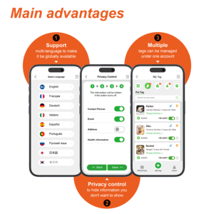 스마트 ID Dropship 수 놓은 사용자 정의 개인 라벨 인쇄 패턴 럭셔리 데님 부드러운 패딩 단계 개 하네스 제조 업체 - Product Image 4