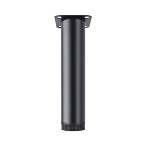 Patas ajustables para muebles, tubo de 38 mm, acero laminado en frío, con recubrimiento en polvo, para sofá, mueble de TV, mesa de centro - Product Image 1