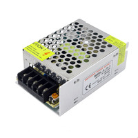 110/220V AC 5V 3A DC Output Tunggal PWM Half Bridge 15W LED Driver Switch Mode Power Supply Proteksi IP20 Pemasangan Sekrup 50/60Hz