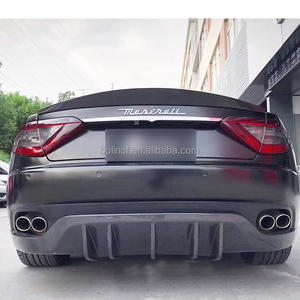 Difusor trasero de fibra de carbono estilo <span class=keywords><strong>MC</strong></span> para <span class=keywords><strong>Maserati</strong></span> Granturismo GTS parachoques trasero difusor de labios kit de carrocería 2008-2016 - Product Image 5