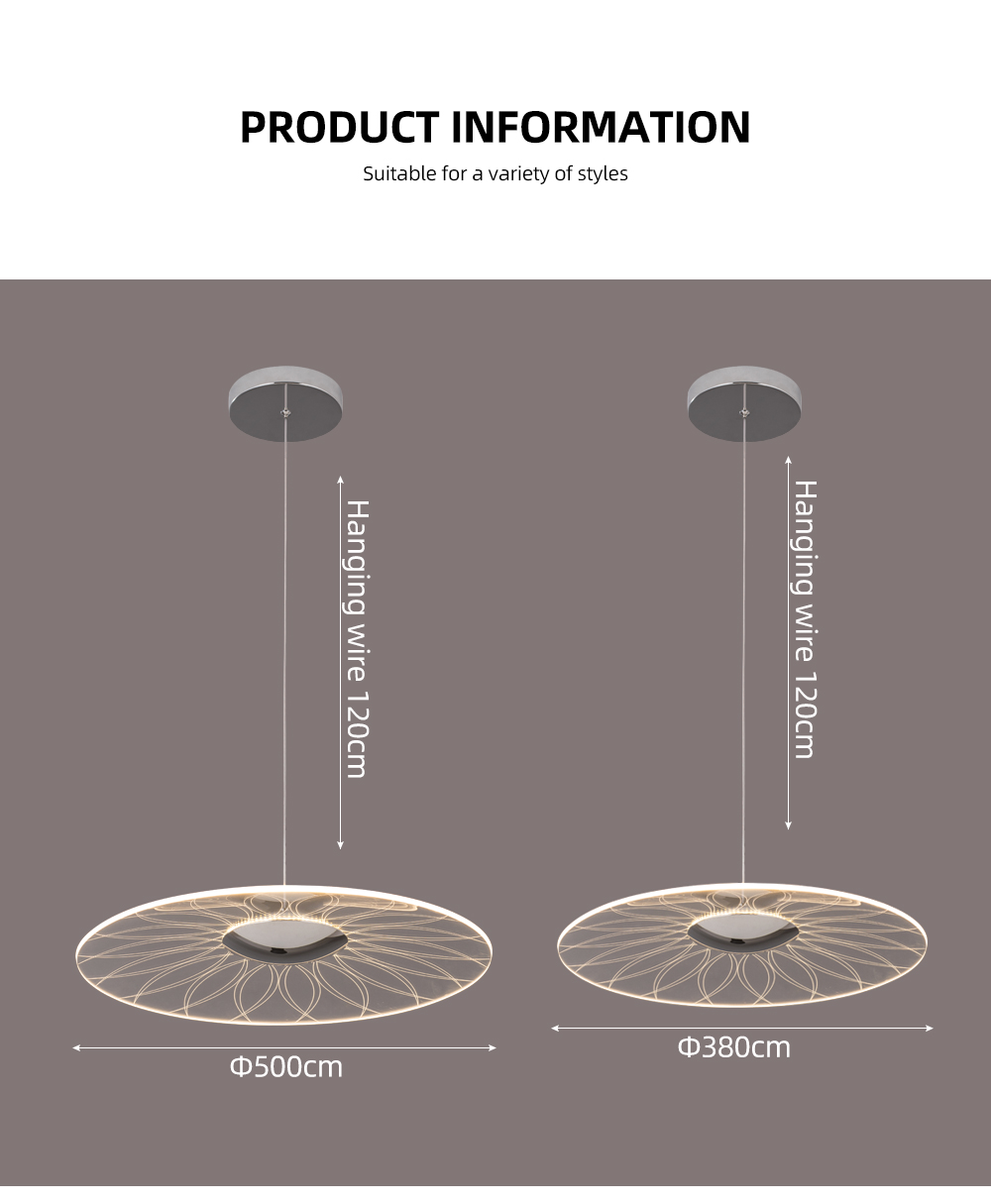 Modern Simplicity Bedroom Living Room Dining Room Decoration Straw Hat Iron Indoor Chandelier