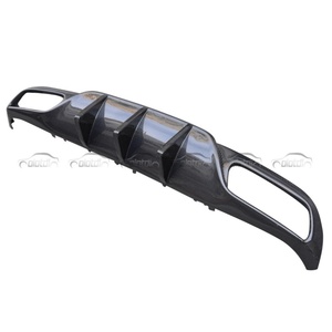 ชุดแต่งคาร์บอนไฟเบอร์ทรง M สปอยเลอร์กันชนหลังแบบ Fin Diffuser สำหรับรถยนต์เมอร์เซเดสเบนซ์ C-Class W205 C63 - Product Image 4