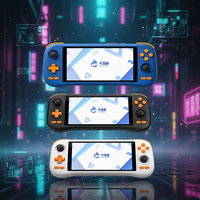 Console de jeu portable LR K56, stockage, écran tactile de 5,5 pouces, Android 14, batterie de 5000 mAh, Wi-Fi/4G, 27 000 jeux intégrés, HD