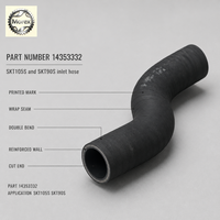 Tuyau d'entrée d'eau moteur pour Sany SKT105S SKT90S 14353332, tuyau de radiateur de refroidissement pour camion minier, pièces de rechange pour camion benne à carrosserie large