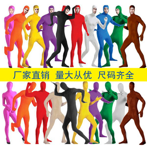 ชุดยูคู อินวิซิเบิลแมน เซนไท แคทสูท สีดำ ชุดรัดรูปสแปนเด็กซ์คลุมทั้งตัว สำหรับคอสเพลย์ฮาโลวีน ชุดแสดงบนเวที - Product Image 1