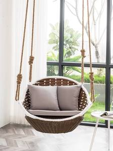 Hamaca nórdica para el hogar, Nido de Pájaro, mecedora, cama, jardín al aire libre, balcón, columpio colgante de ocio, dormitorio Individual Doble, casa de familia - Product Image 2