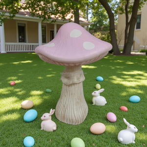 Customized Tabletop Led Lights up Hand Painted Christmas Mushroom Easter Decoration XMAS Ornaments Mushrooms - Product Image 2