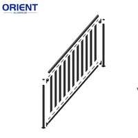 Rampes en aluminium de qualité supérieure pour escaliers et terrasses | Rampes en aluminium durables à faible entretien pour la sécurité intérieure et extérieure