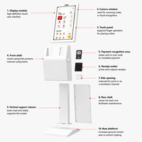 Kiosco de Pago con Pantalla Táctil Estar, Kiosco Inteligente Android para Pedidos de Autoservicio en Restaurantes