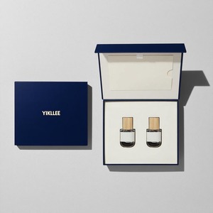 Tùy Chỉnh Các Tông Từ Đóng Cửa Lật Top Hộp Sang Trọng 2PC Tinh Dầu & Nước Hoa Phun Chai Bao Bì Giấy Bộ Quà Tặng - Product Image 1