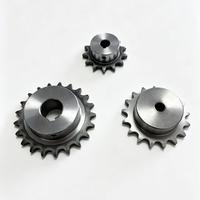 Pignon à rouleaux double avec moyeu en acier, pignon à double rangée pour convoyeurs et machines agricoles, personnalisation OEM