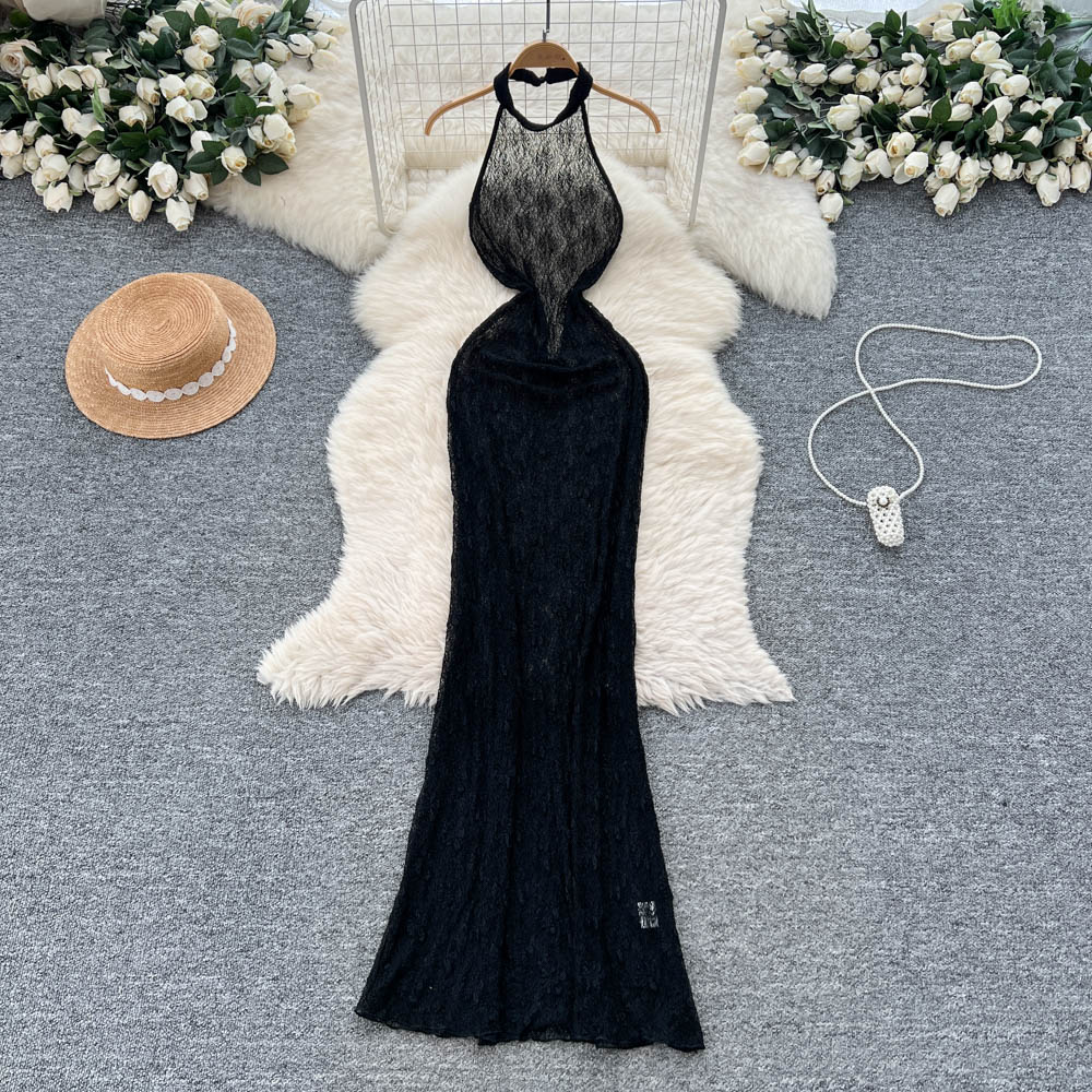 Wholesale Summer Women Elegant Casual Lace Dress,1 Piece